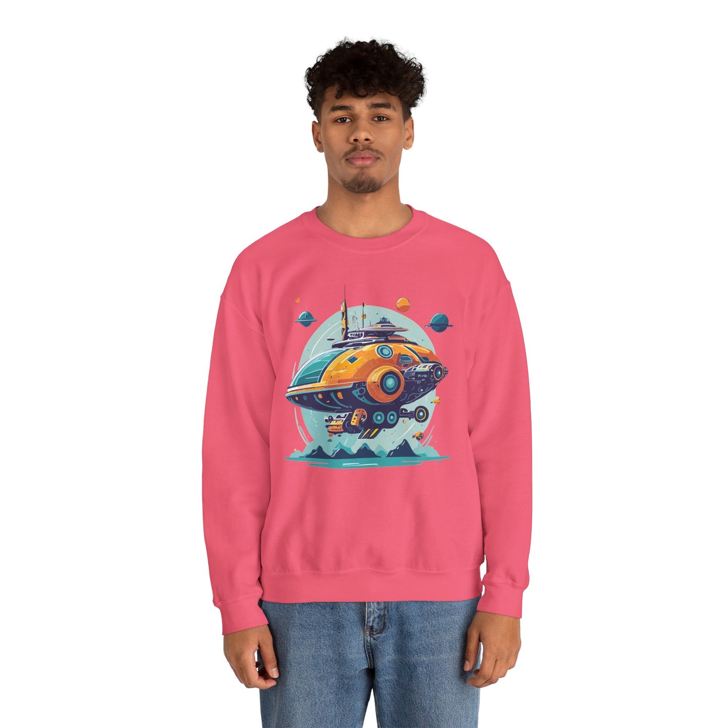 Space Shuttle Sweatshirt, Cosmic Sweatshirt, Astronaut Sweatshirt, Space Cosmic Sweatshirt