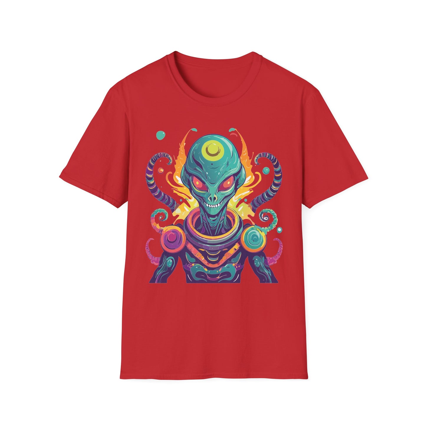 Alien T Shirt, Cosmos Shirt, Shirt with Aliens, Cosmo Shirts