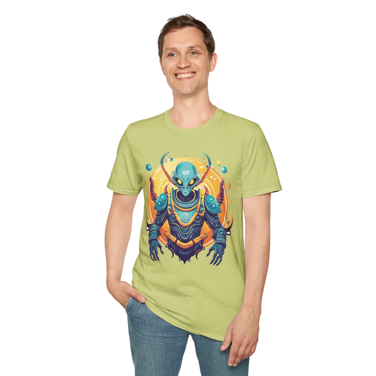 Alien T Shirt, Cosmos Shirt, Shirt with Aliens, Cosmo Shirts