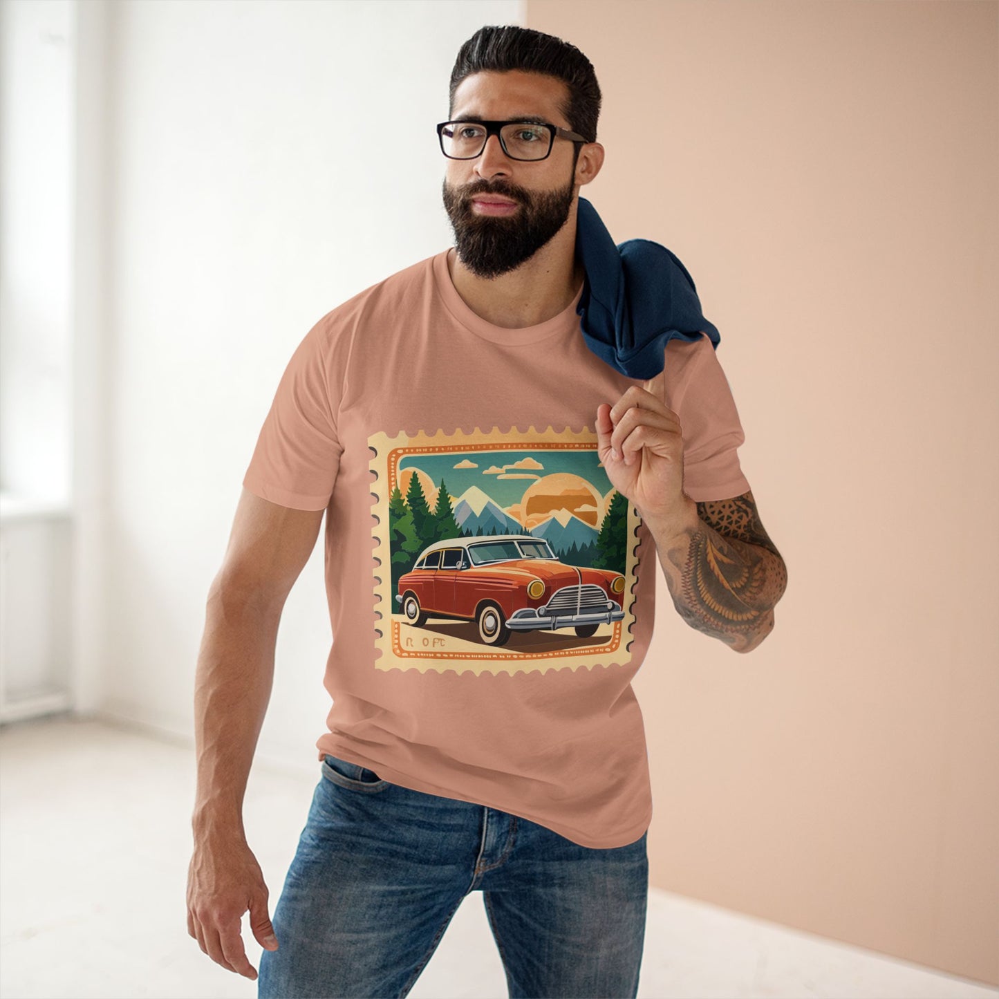 Stamp Shirt, Postage Stamp Shirt