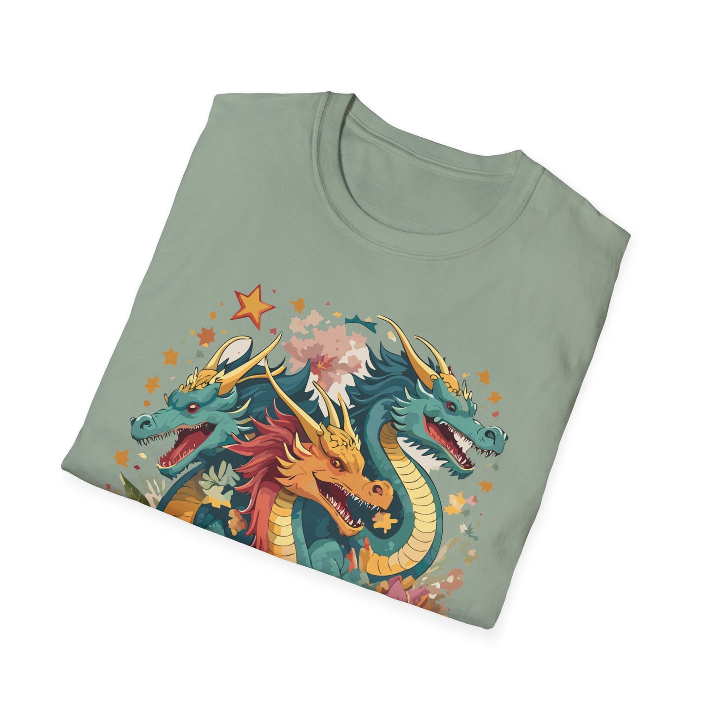 Dragon T Shirt, Dragon Shirt, Shirt with Animals, Animal Shirt