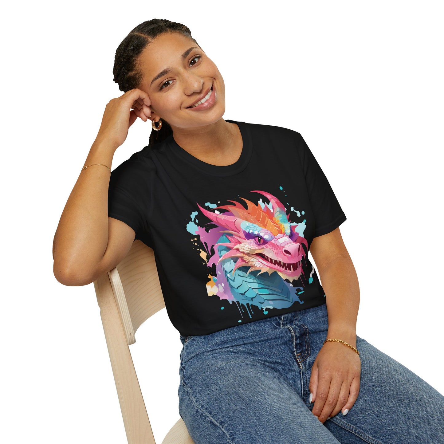 Dragon T Shirt, Dragon Shirt, Shirt with Animals, Animal Shirt