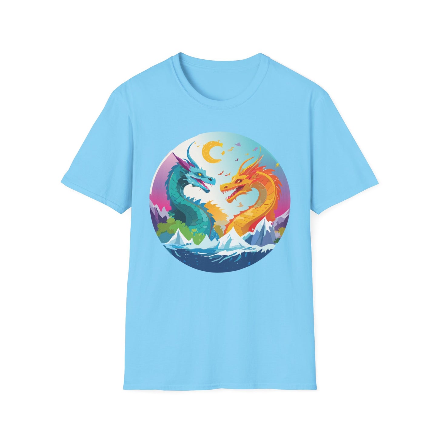 Dragon T Shirt, Dragon Shirt, Shirt with Animals, Animal Shirt