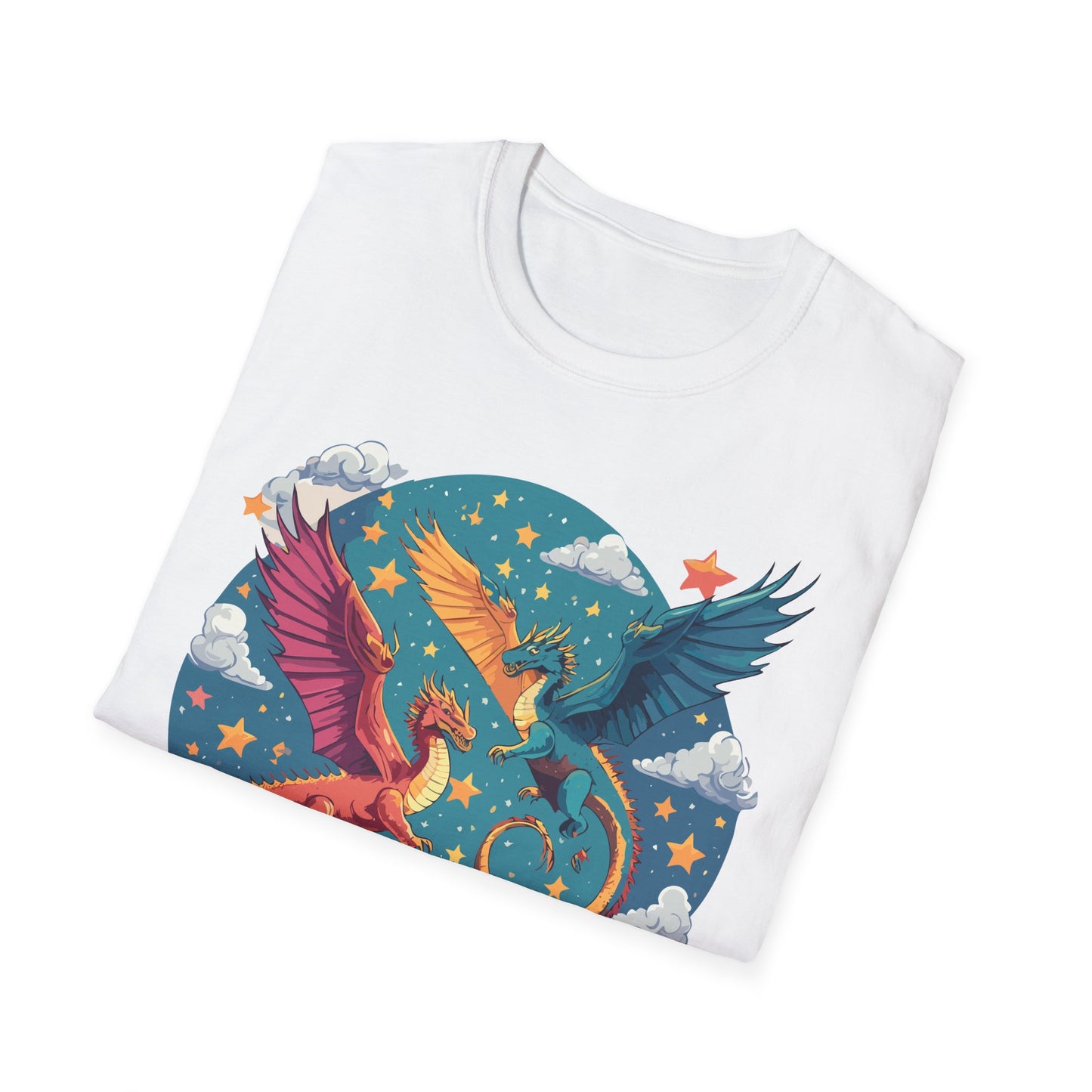 Dragon T Shirt, Dragon Shirt, Shirt with Animals, Animal Shirt