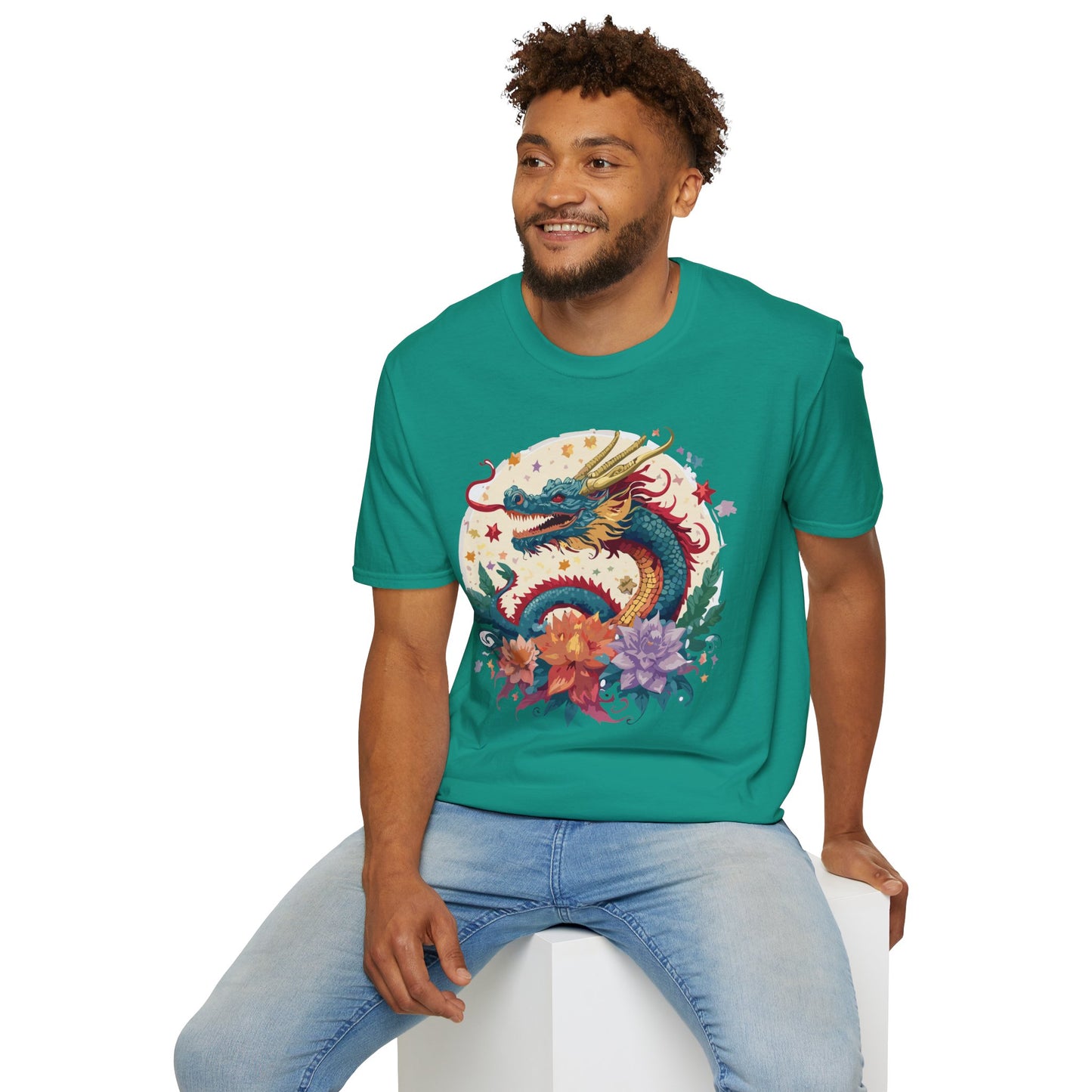 Dragon T Shirt, Dragon Shirt, Shirt with Animals, Animal Shirt
