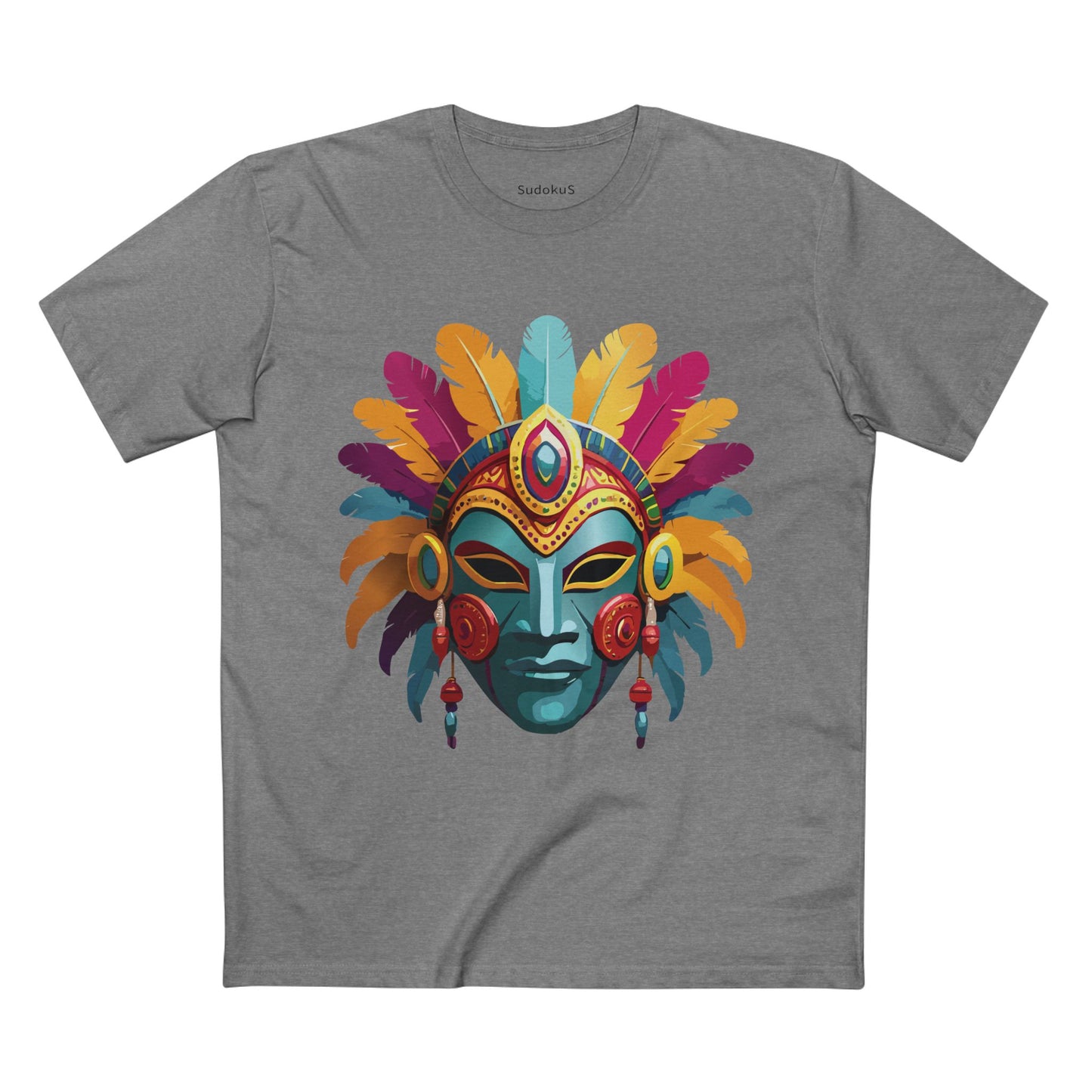 Mask Shirt, Shirt with Face - SudokuS