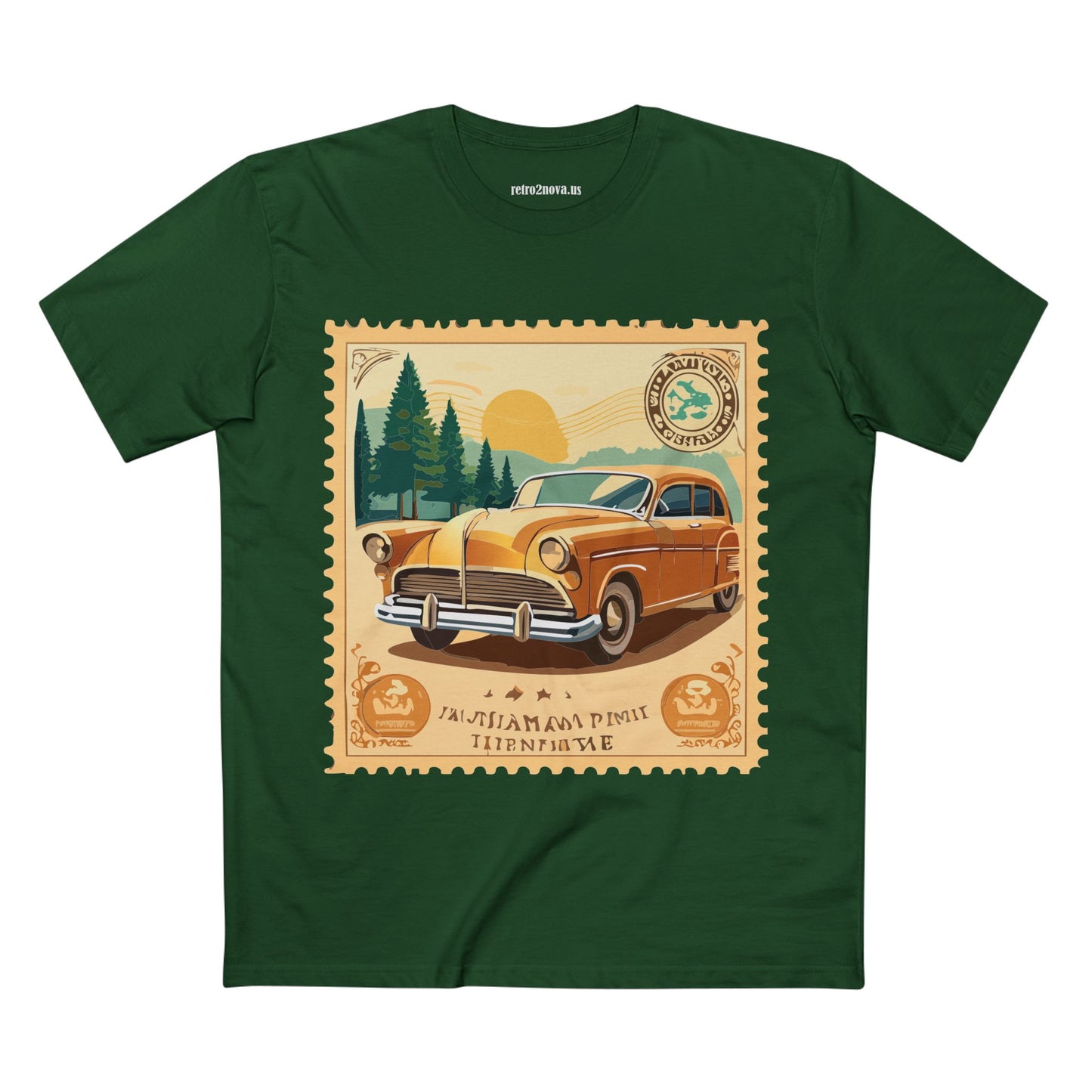 Stamp Shirt, Postage Stamp Shirt