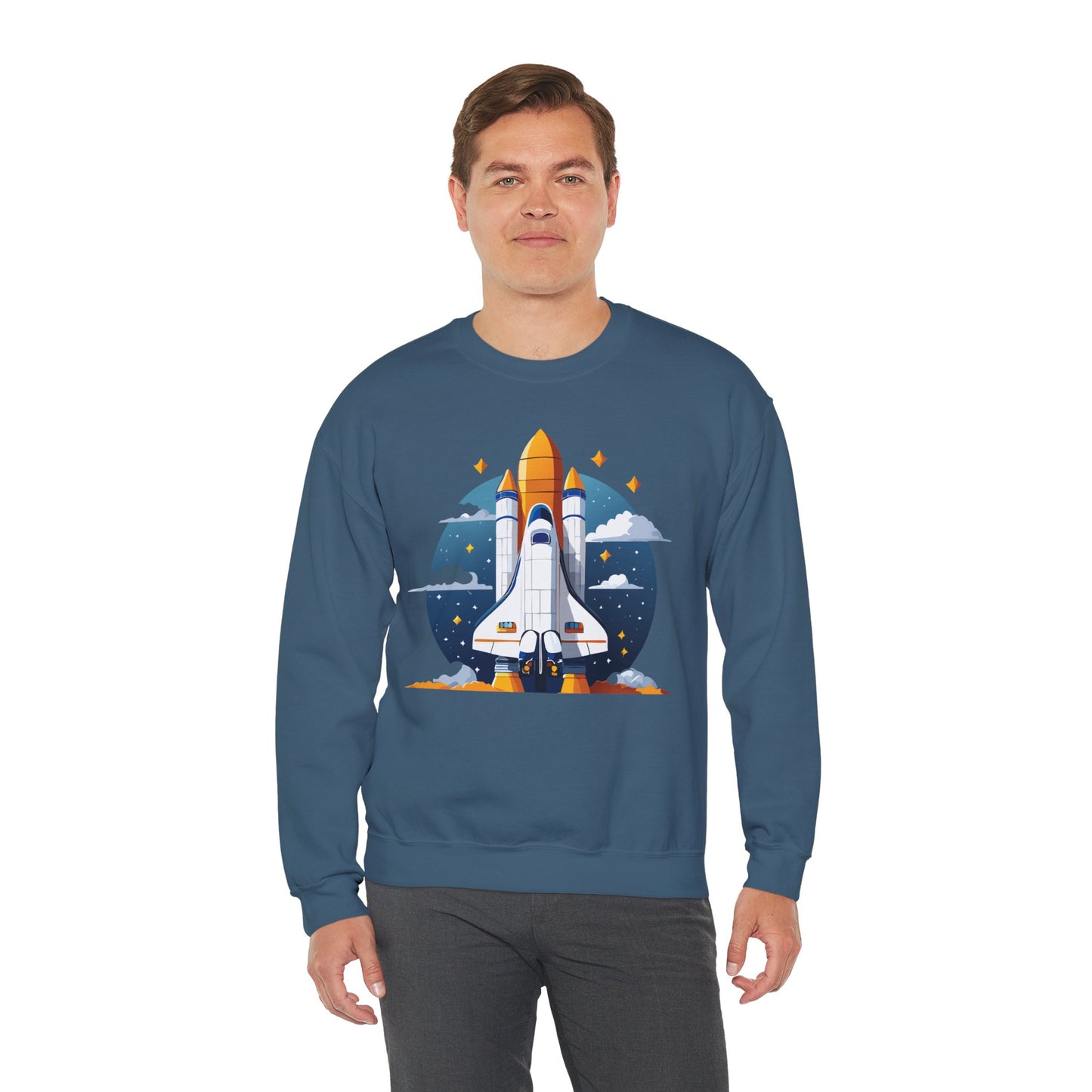 Space Shuttle Sweatshirt, Cosmic Sweatshirt, Astronaut Sweatshirt, Space Cosmic Sweatshirt