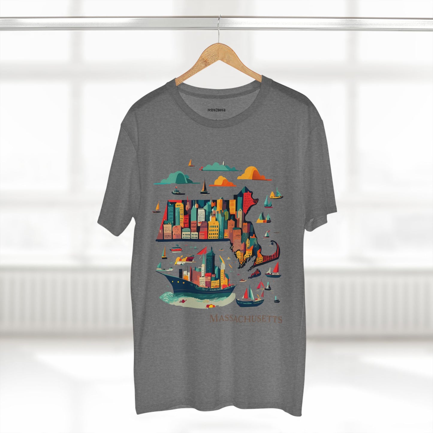 US State Shirts, Massachusetts Shirt