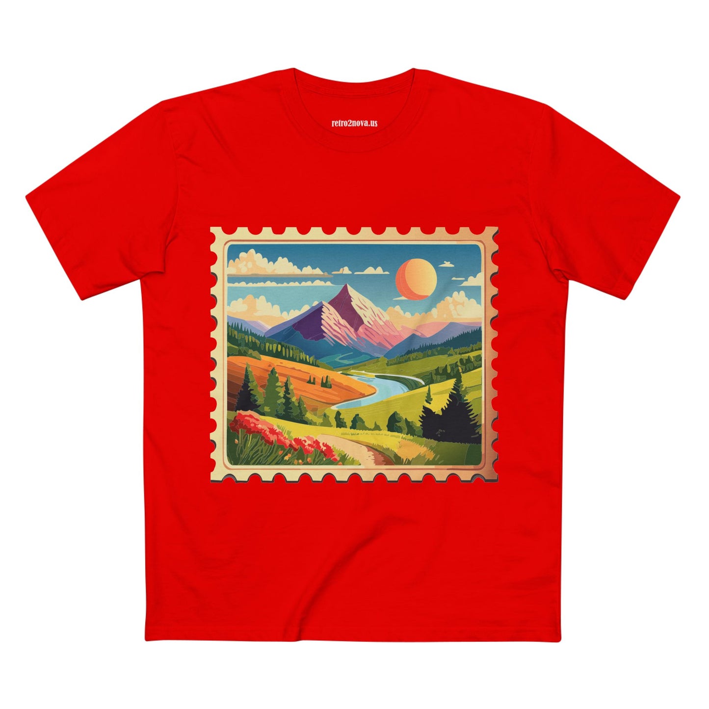 Stamp Shirt, Postage Stamp Shirt