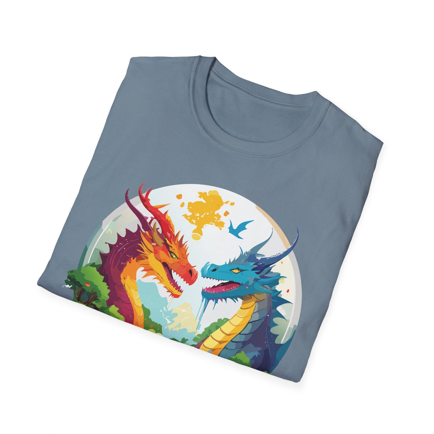 Dragon T Shirt, Dragon Shirt, Shirt with Animals, Animal Shirt