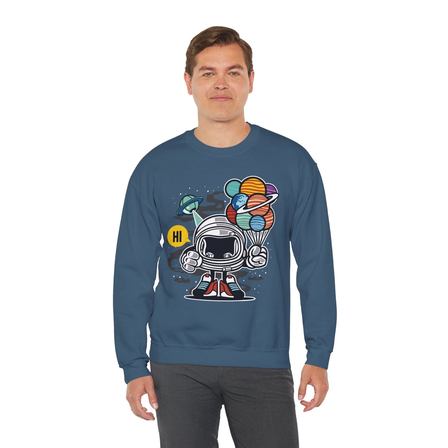 Space Shuttle Sweatshirt, Cosmic Sweatshirt, Astronaut Sweatshirt, Space Cosmic Sweatshirt