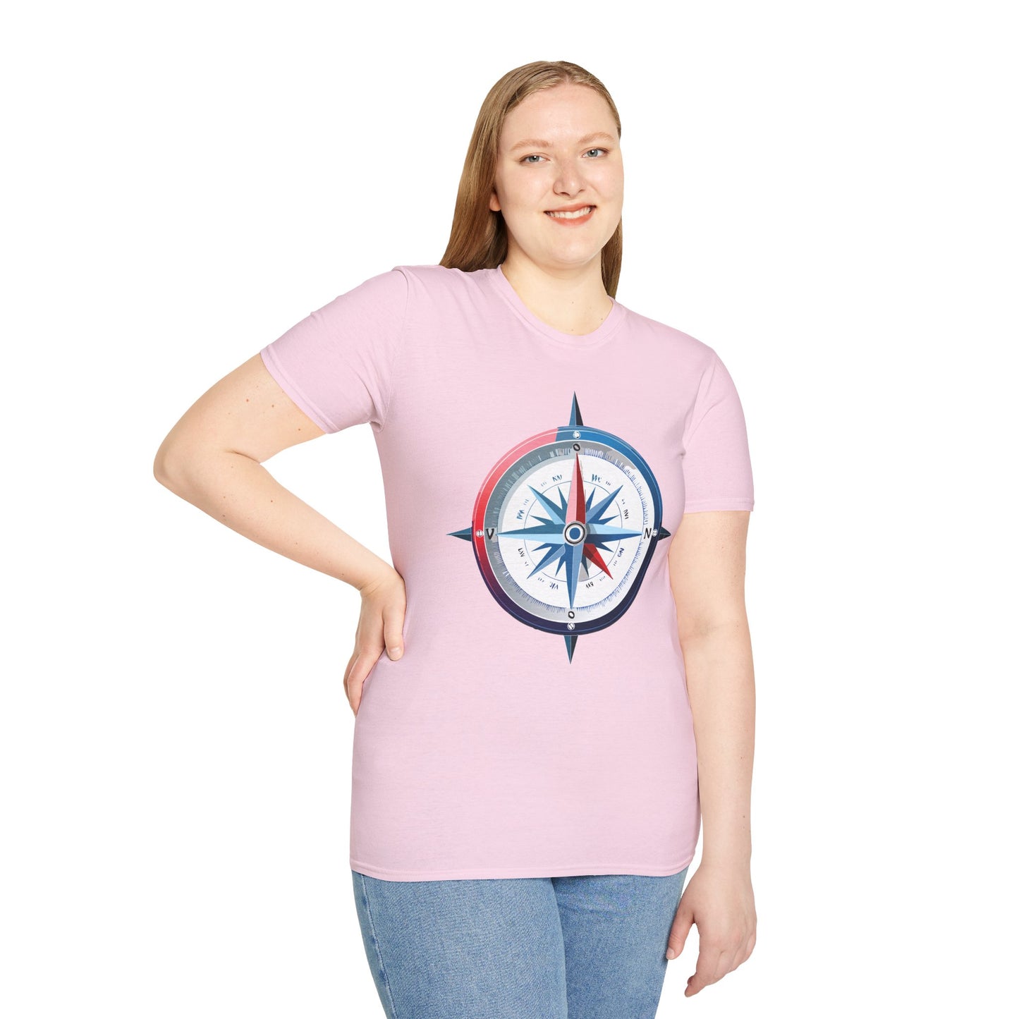 Compass T Shirt, Compass Shirt, Shirt with Compass, Navigator Shirt