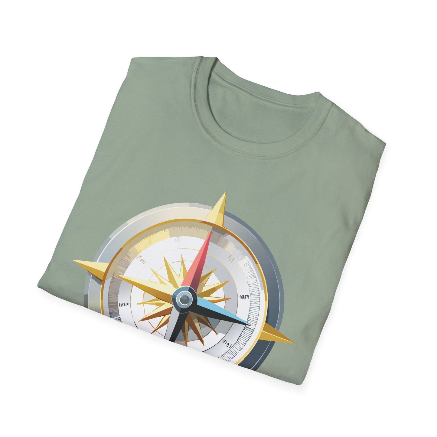 Compass T Shirt, Compass Shirt, Shirt with Compass, Navigator Shirt