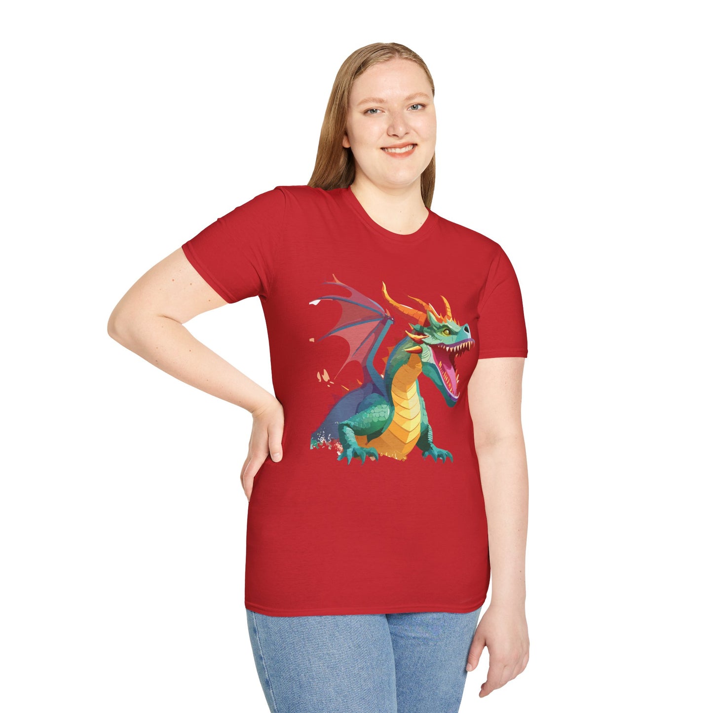 Dragon T Shirt, Dragon Shirt, Shirt with Animals, Animal Shirt