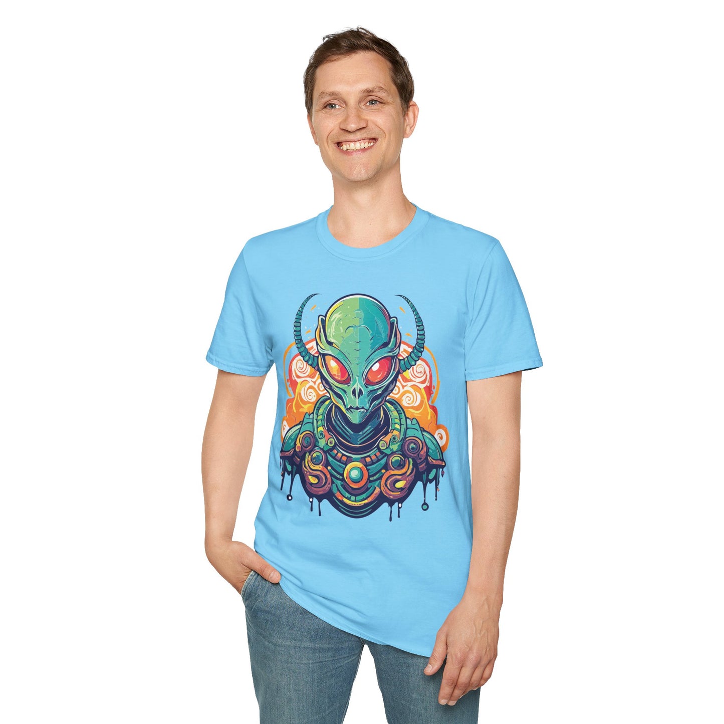 Alien T Shirt, Cosmos Shirt, Shirt with Aliens, Cosmo Shirts