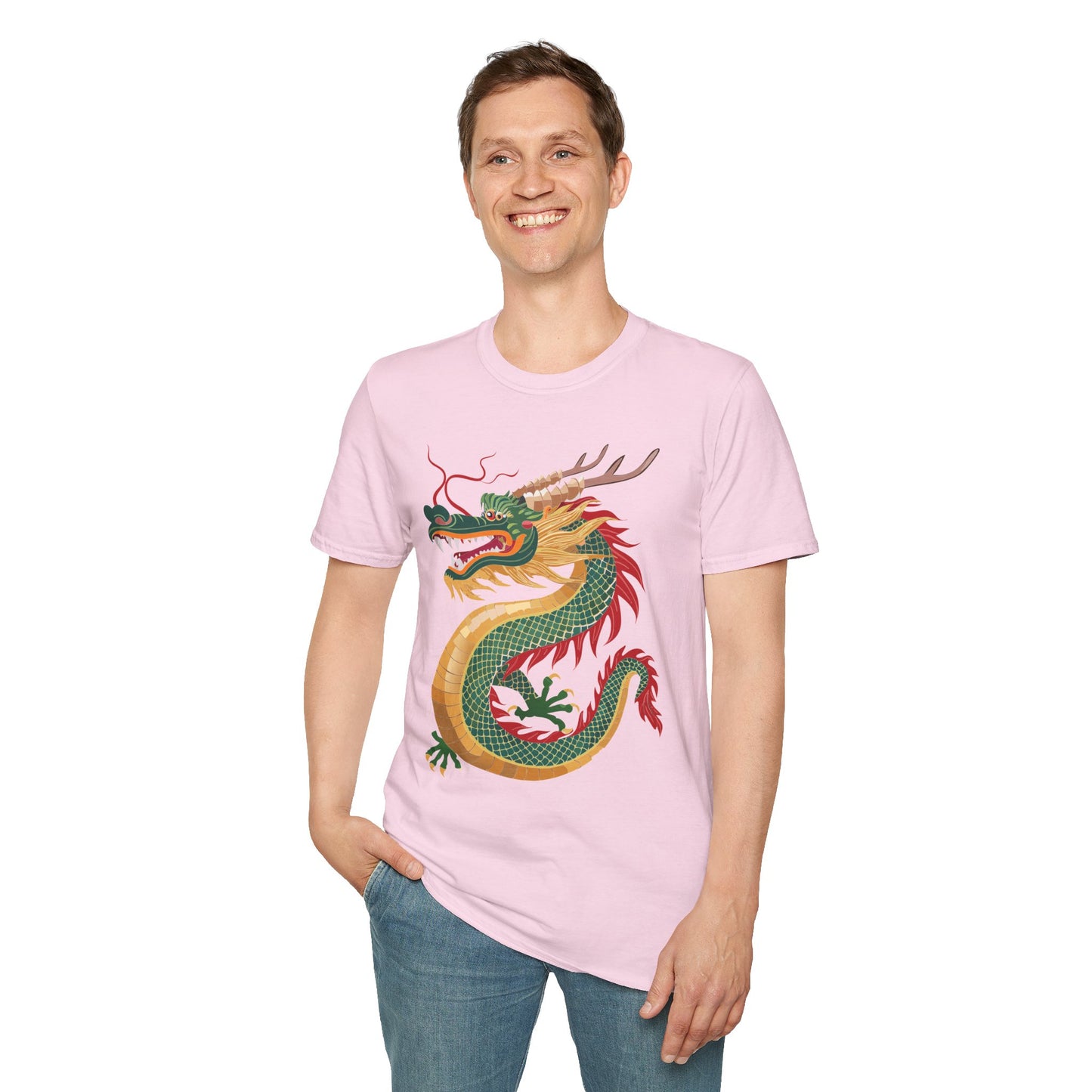Dragon T Shirt, Dragon Shirt, Shirt with Animals, Animal Shirt