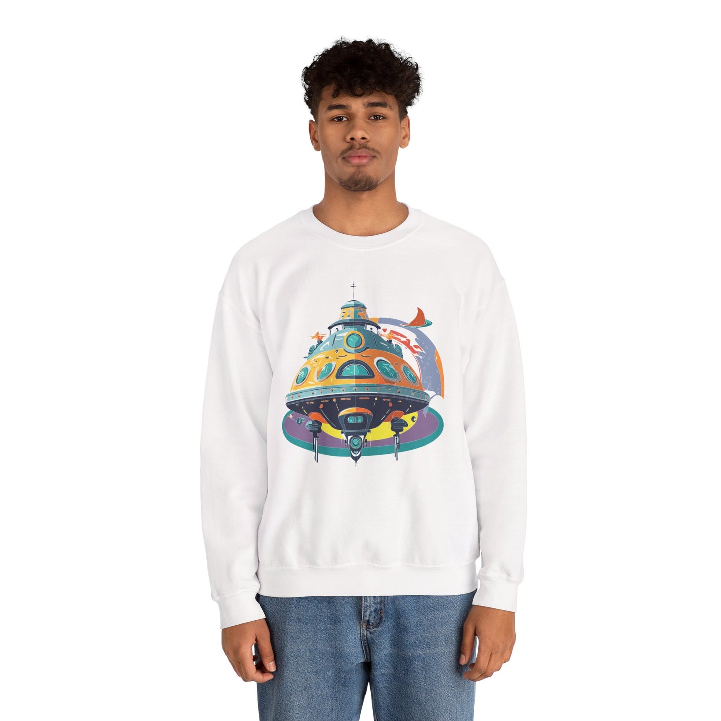 Space Shuttle Sweatshirt, Cosmic Sweatshirt, Astronaut Sweatshirt, Space Cosmic Sweatshirt