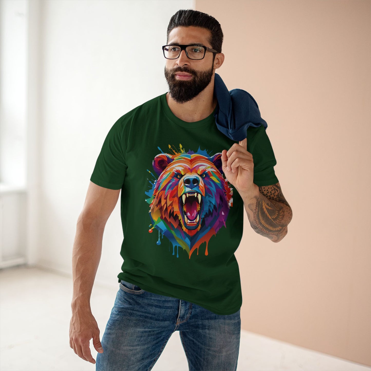Animal Shirt, Bear Shirt - SudokuS