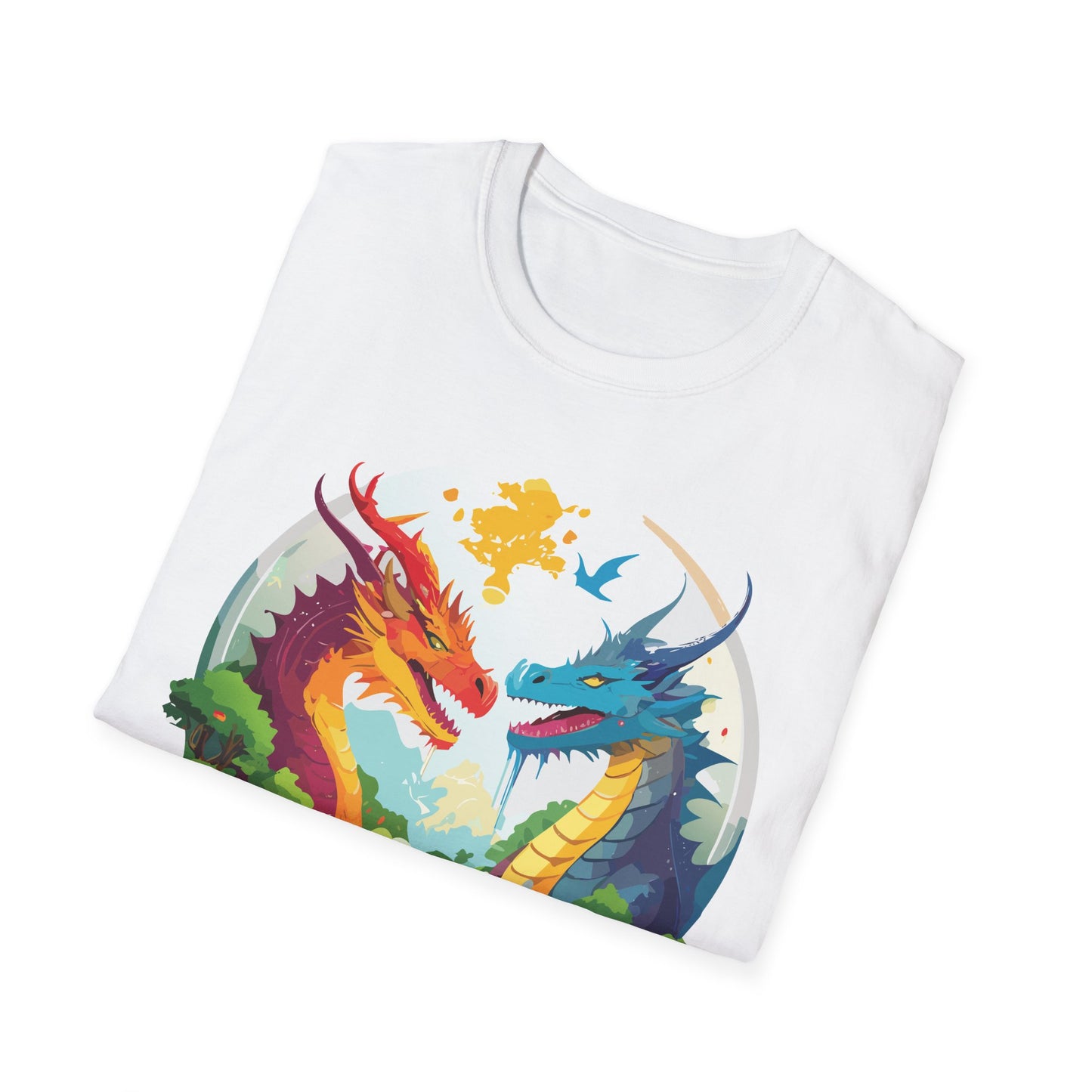 Dragon T Shirt, Dragon Shirt, Shirt with Animals, Animal Shirt