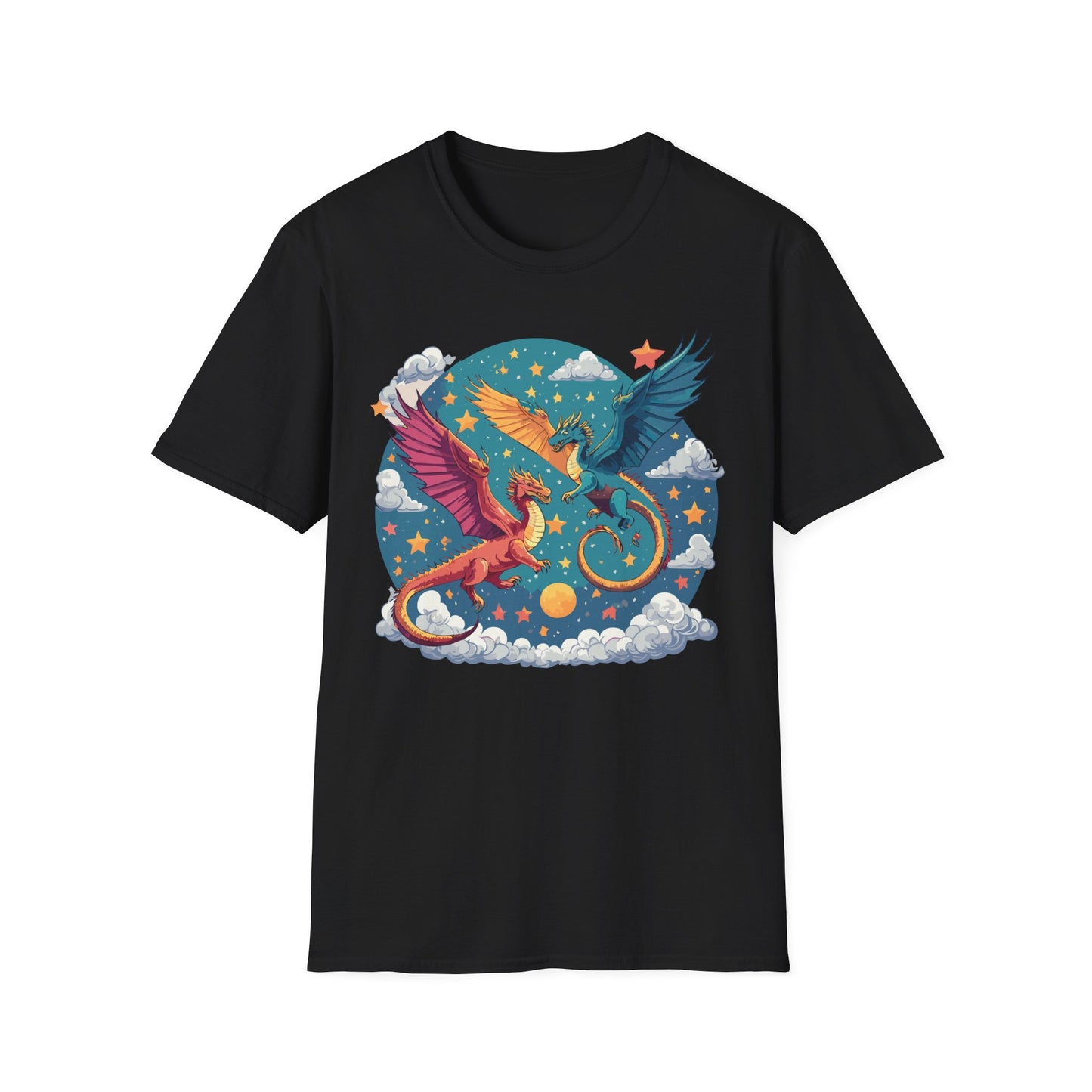 Dragon T Shirt, Dragon Shirt, Shirt with Animals, Animal Shirt