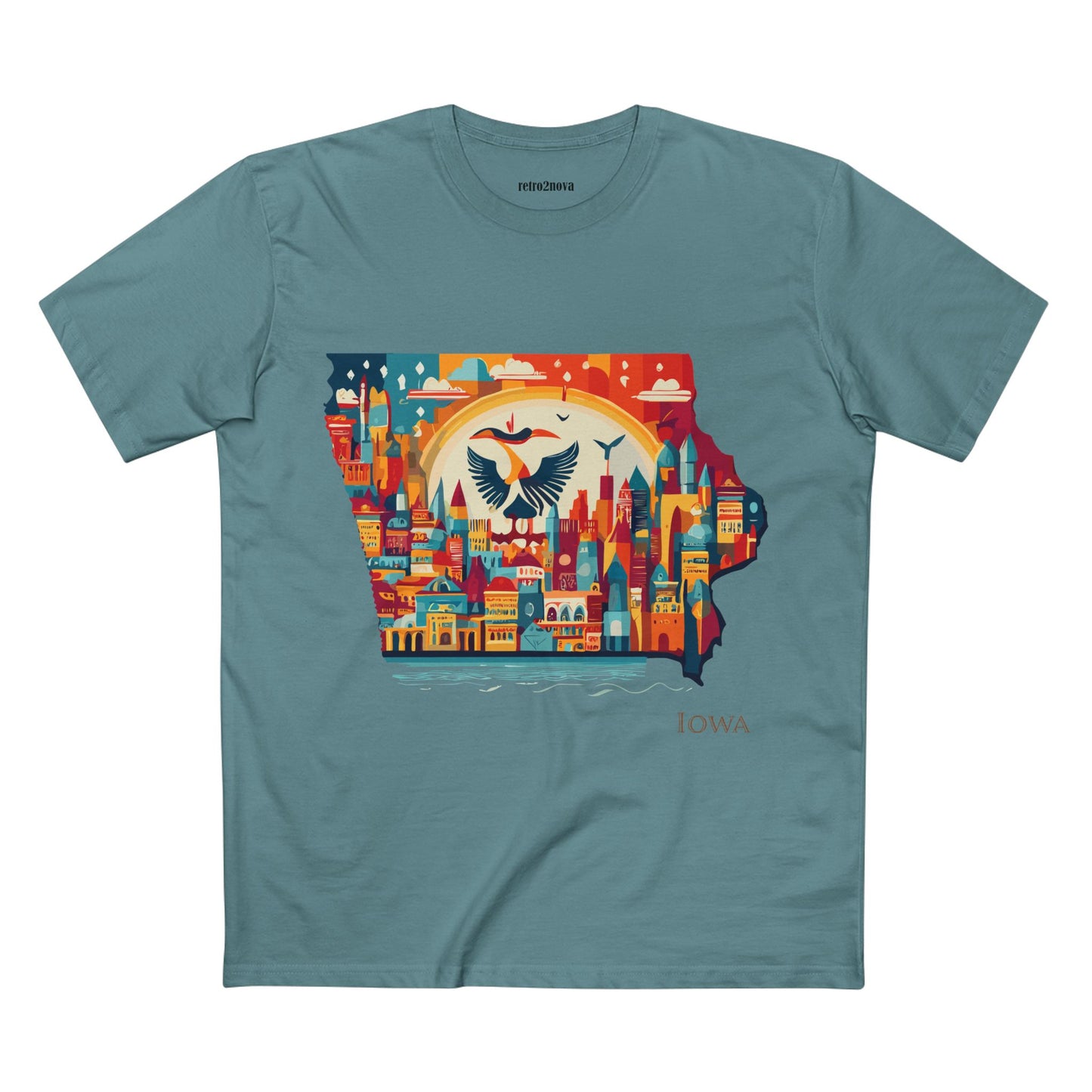 US State Shirts, Iowa Shirt