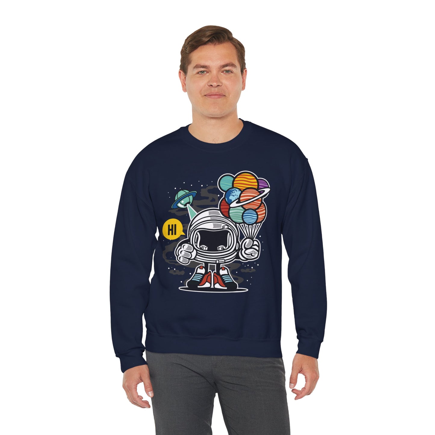 Space Shuttle Sweatshirt, Cosmic Sweatshirt, Astronaut Sweatshirt, Space Cosmic Sweatshirt