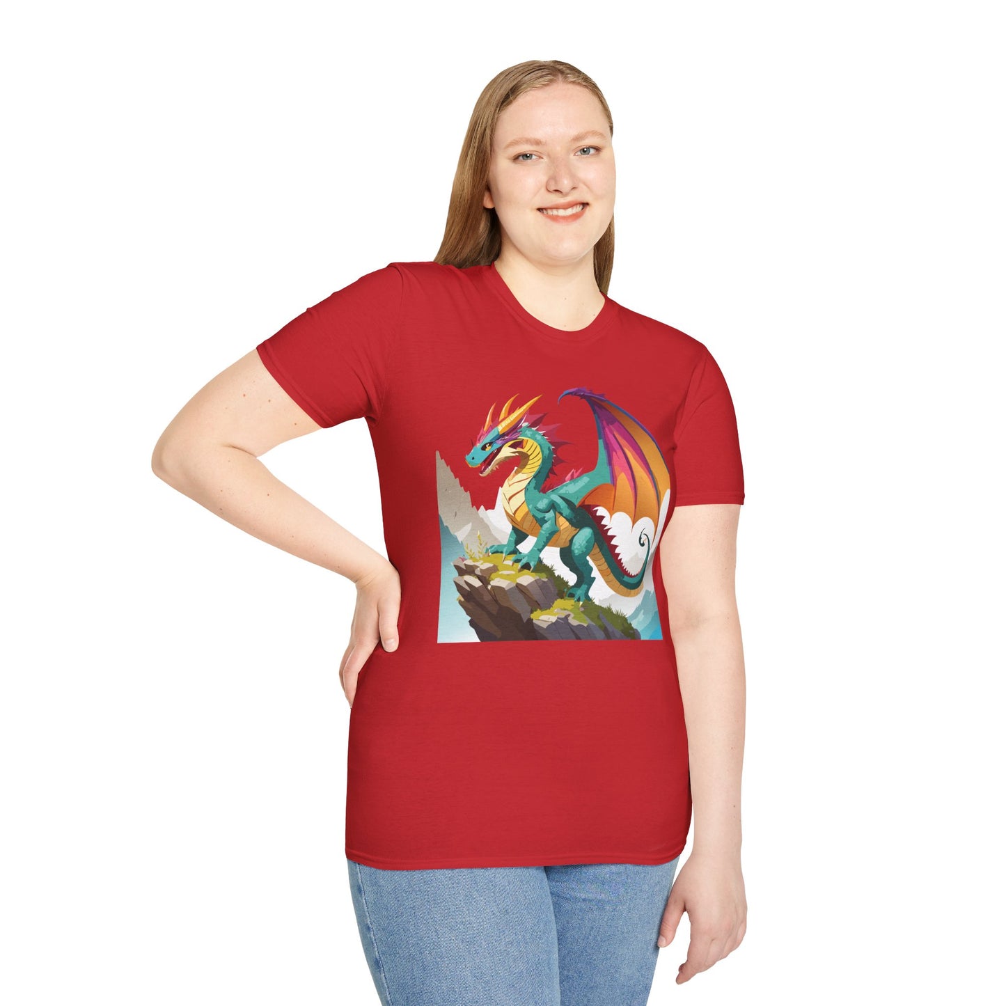 Dragon T Shirt, Dragon Shirt, Shirt with Animals, Animal Shirt