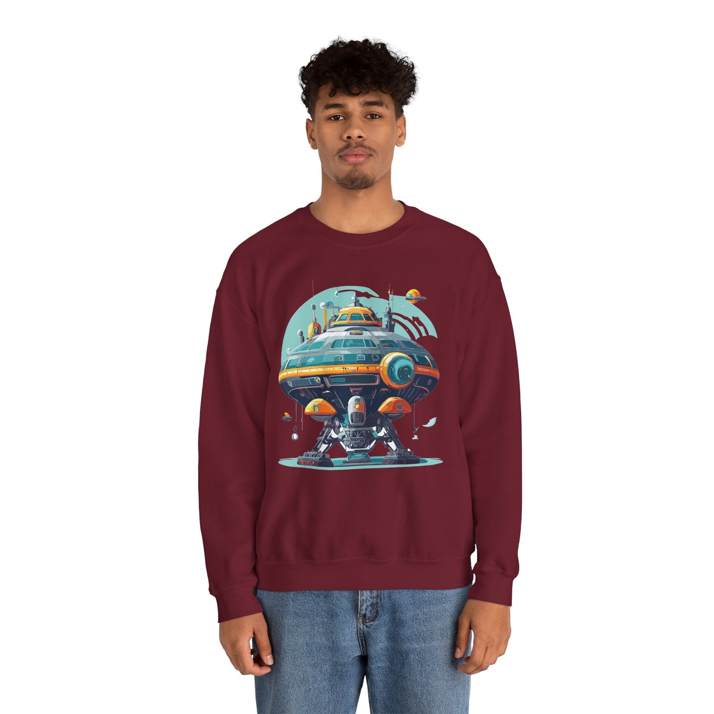 Space Shuttle Sweatshirt, Cosmic Sweatshirt, Astronaut Sweatshirt, Space Cosmic Sweatshirt
