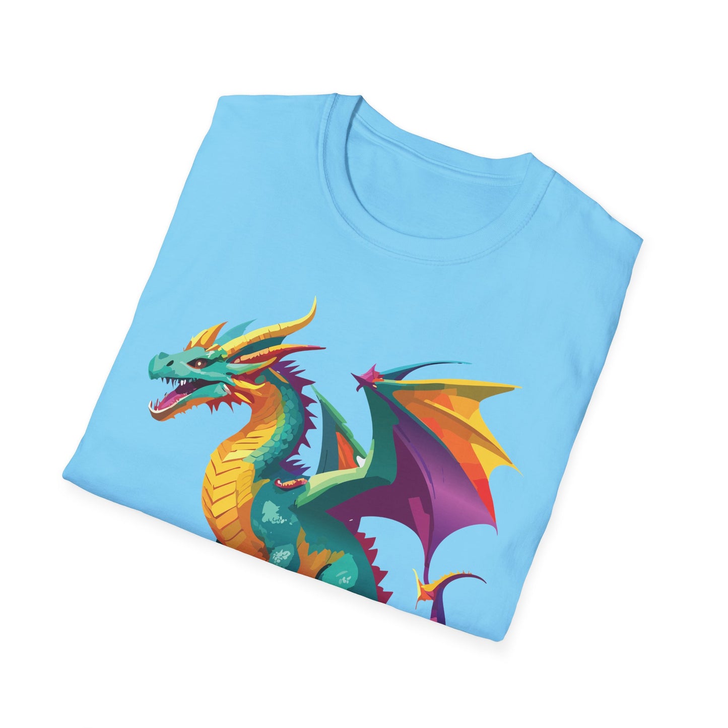 Dragon T Shirt, Dragon Shirt, Shirt with Animals, Animal Shirt