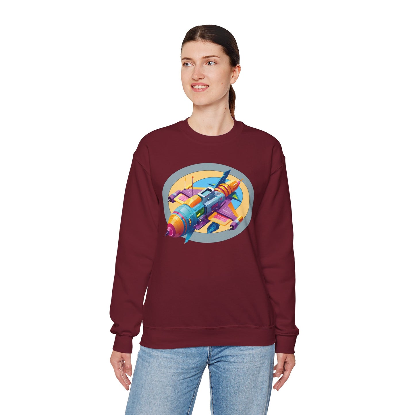 Space Shuttle Sweatshirt, Cosmic Sweatshirt, Astronaut Sweatshirt, Space Cosmic Sweatshirt