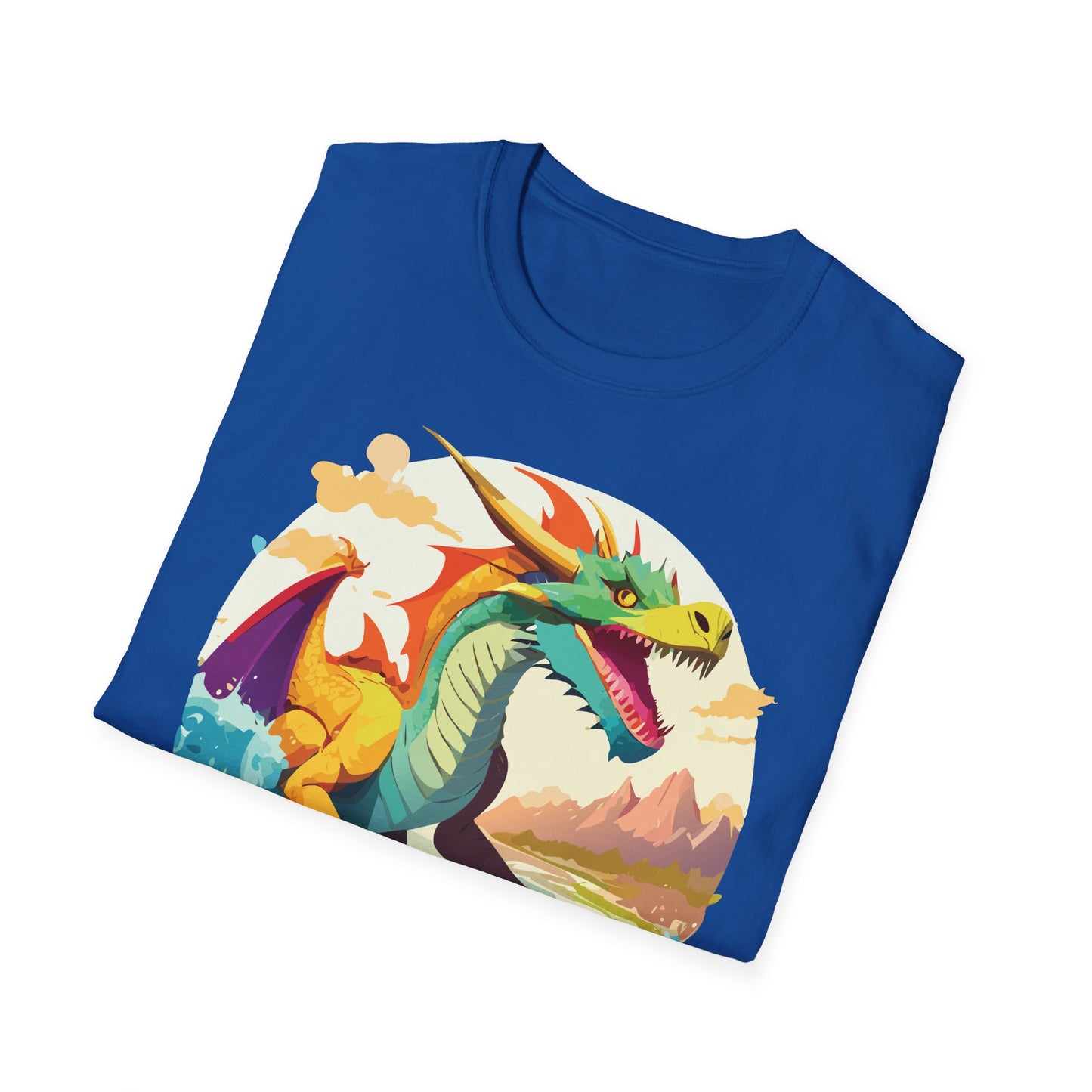 Dragon T Shirt, Dragon Shirt, Shirt with Animals, Animal Shirt