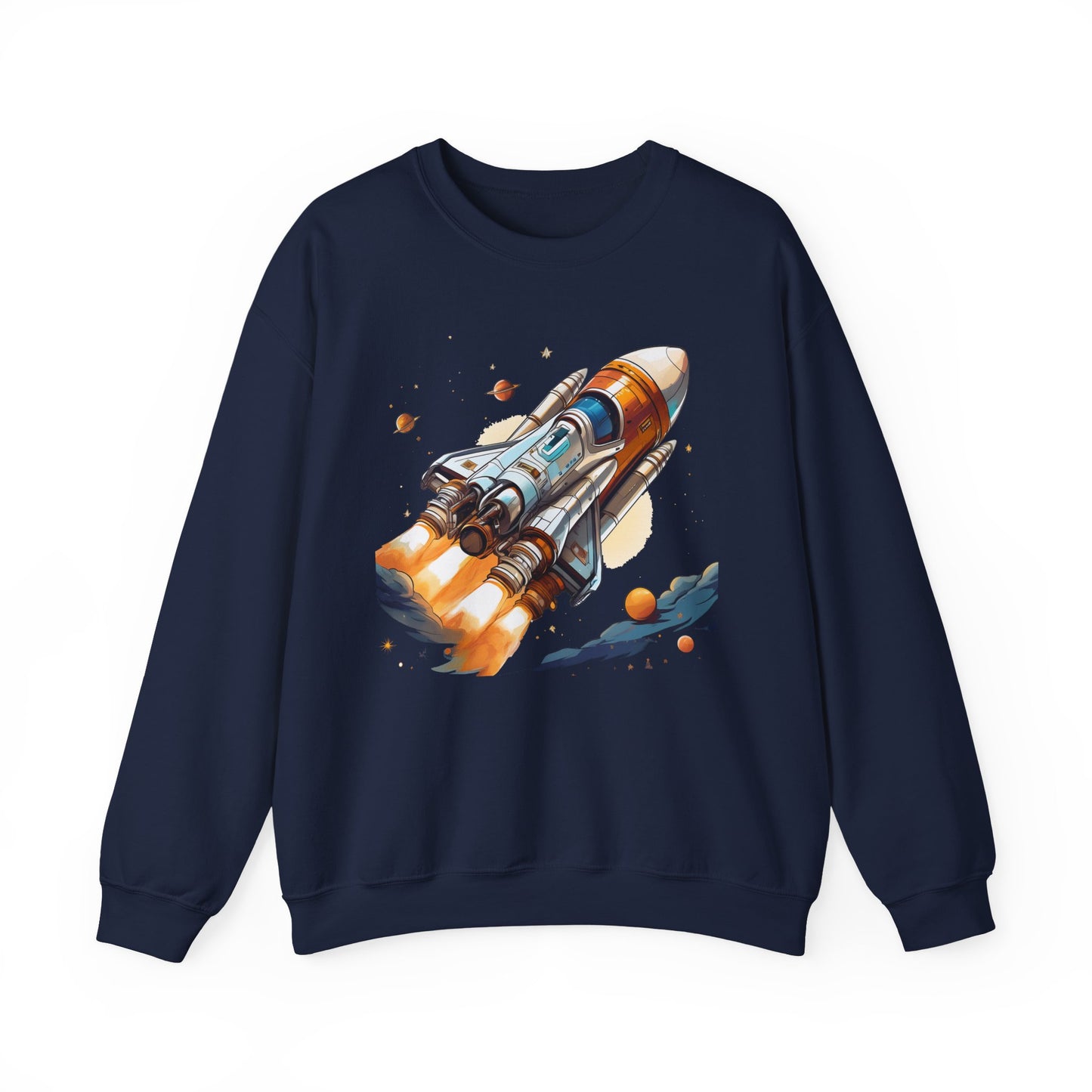 Space Shuttle Sweatshirt, Cosmic Sweatshirt, Astronaut Sweatshirt, Space Cosmic Sweatshirt