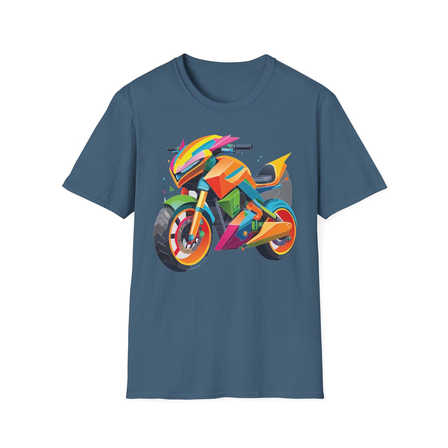 Bike T Shirt, Moto Shirt, Shirt with Motorcycle, MTB T Shirts