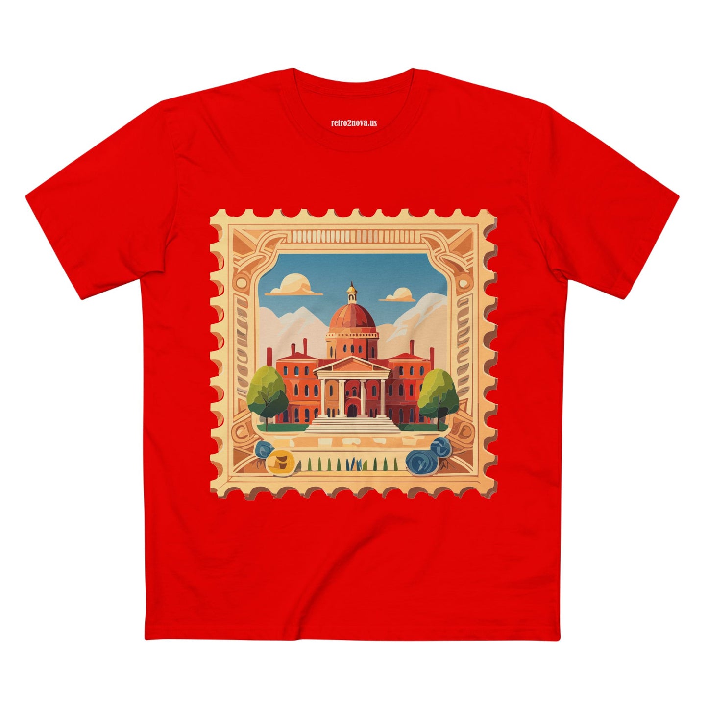 Stamp Shirt, Postage Stamp Shirt