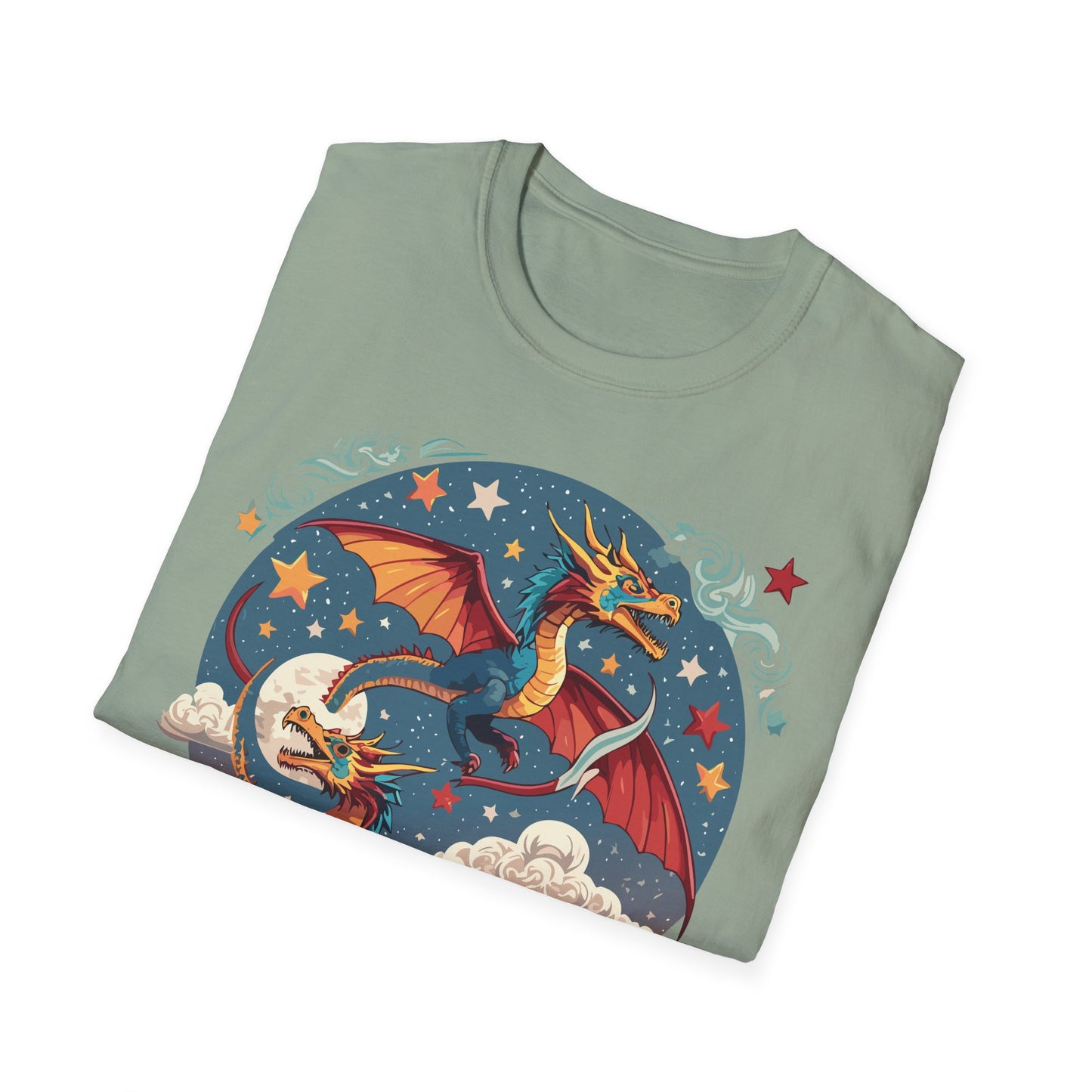 Dragon T Shirt, Dragon Shirt, Shirt with Animals, Animal Shirt