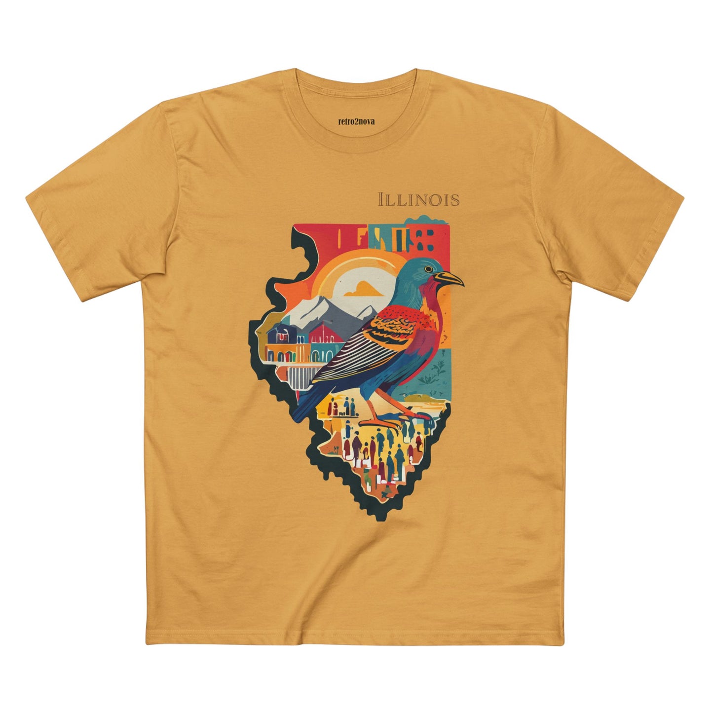 US State Shirts, Illinois Shirt