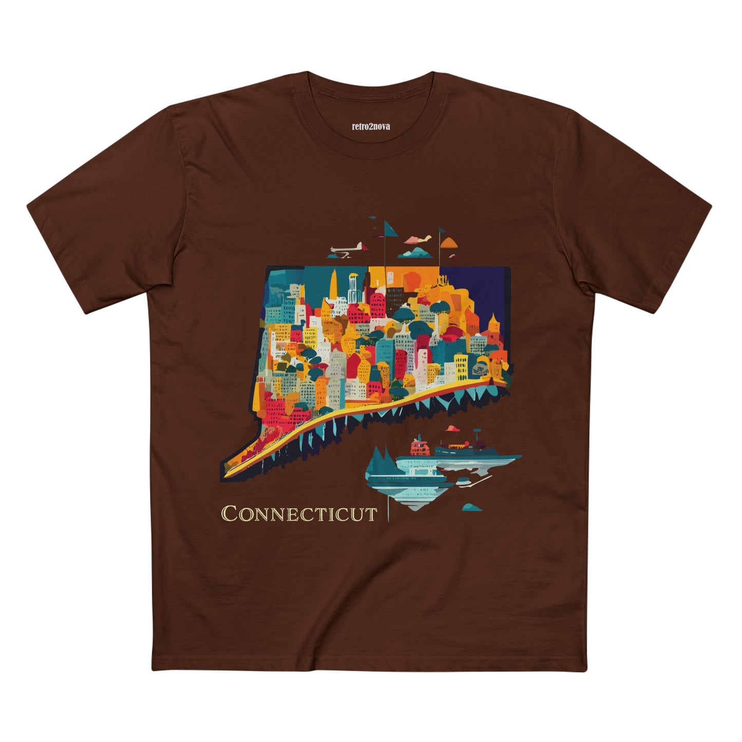 US State Shirts, Connecticut Shirt