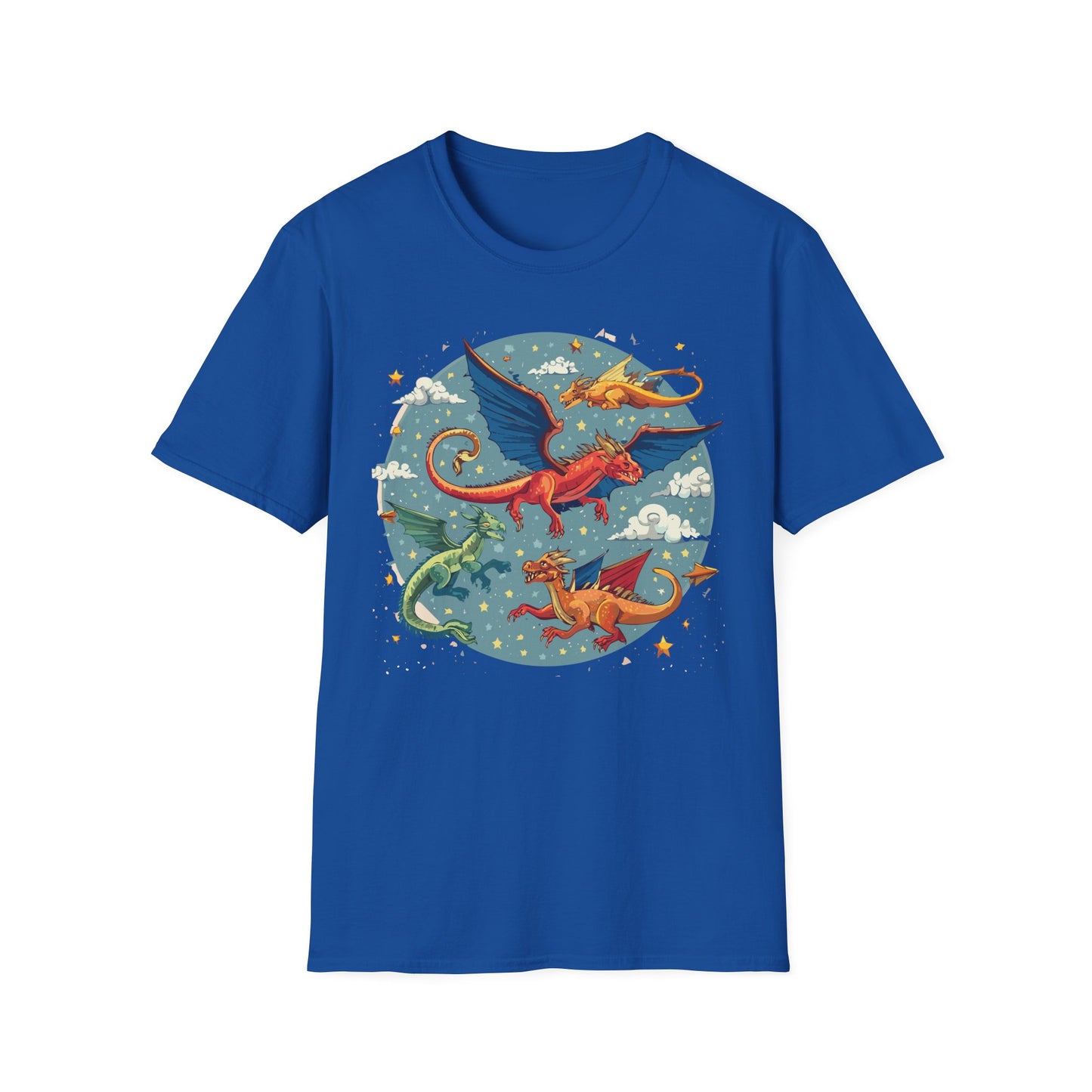 Dragon T Shirt, Dragon Shirt, Shirt with Animals, Animal Shirt