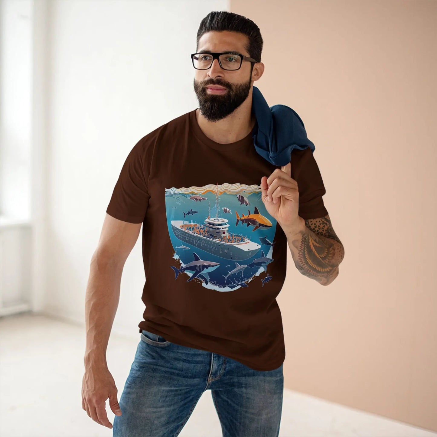 Ocean Coast Shirts, Ocean Shirt - SudokuS