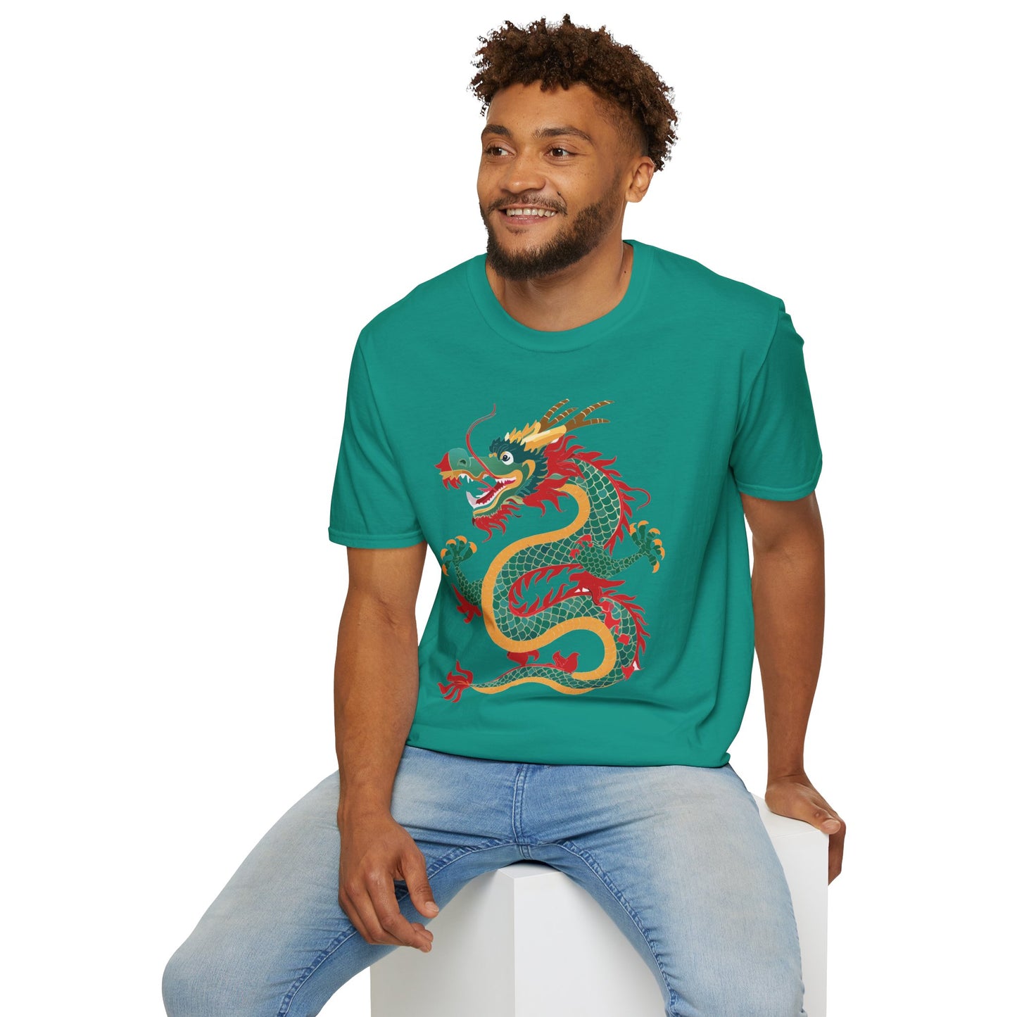 Dragon T Shirt, Dragon Shirt, Shirt with Animals, Animal Shirt