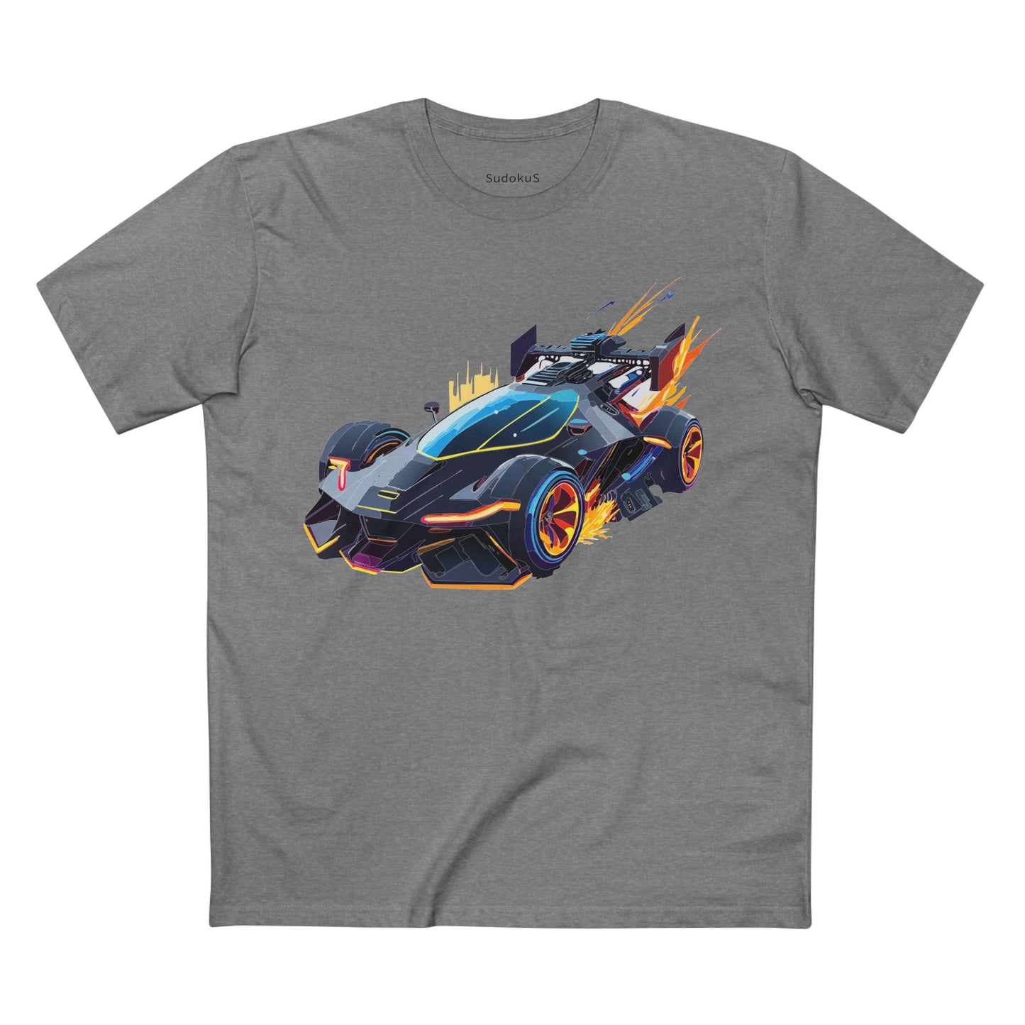 Hot Wheels Car Shirt Unisex Premium Cotton Tee With Unique Car Art Design For Everyday Wear