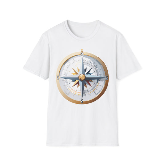 Compass T Shirt, Compass Shirt, Shirt with Compass, Navigator Shirt