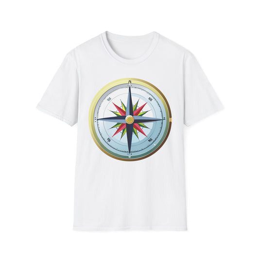 Compass T Shirt, Compass Shirt, Shirt with Compass, Navigator Shirt
