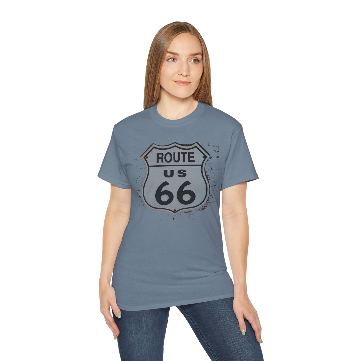 Route 66 Tee Shirt, Route 66 Graphic T‑Shirt, Vintage Graphic T-Shirt, Art Design Shirt, Route 66 US Tee Shirts