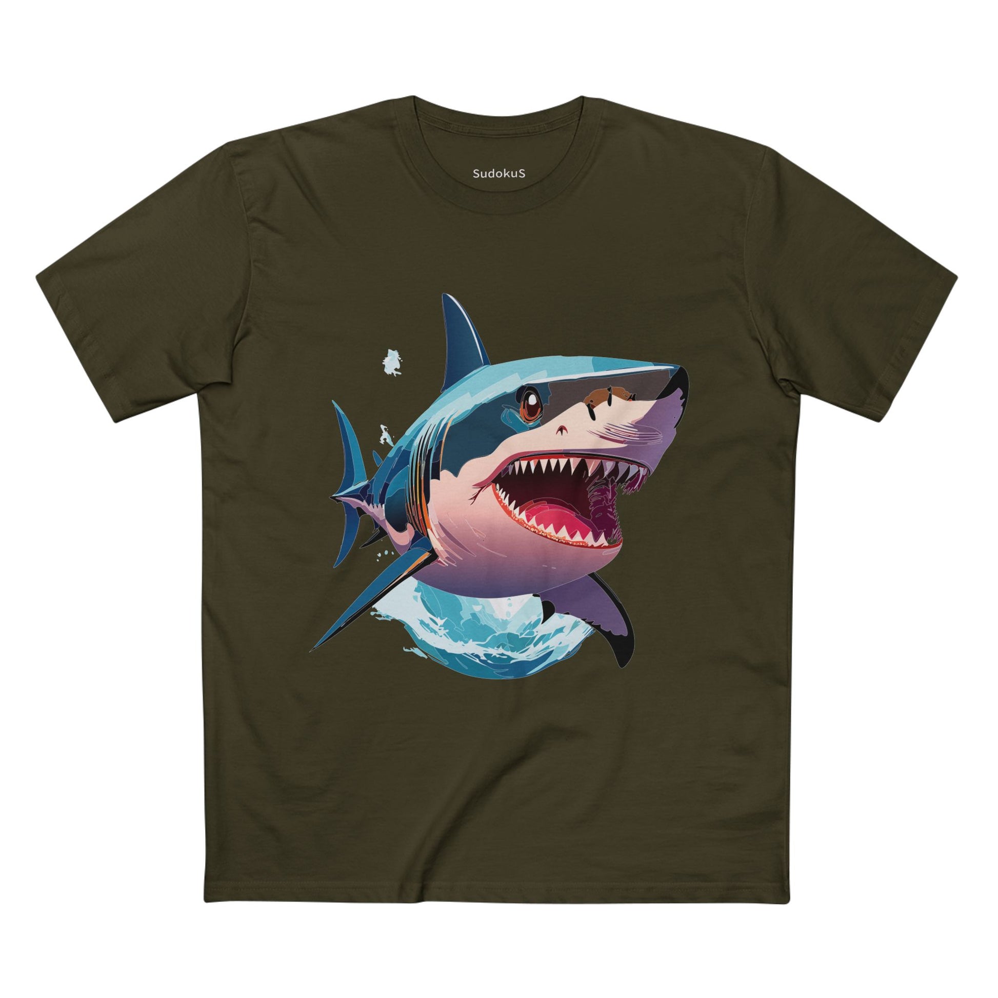 Animal Shirt, Shark Shirt - SudokuS