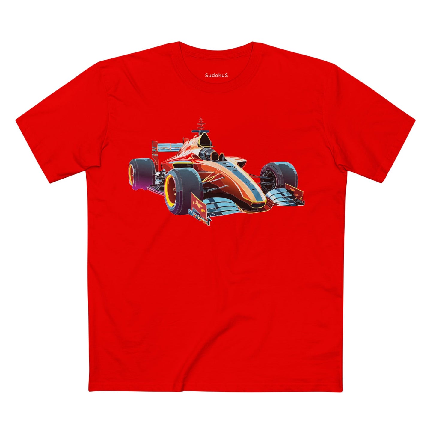 Unisex Car and Hot Wheels Shirt Premium Cotton Tee with Unique Art Design Graphic Illustration