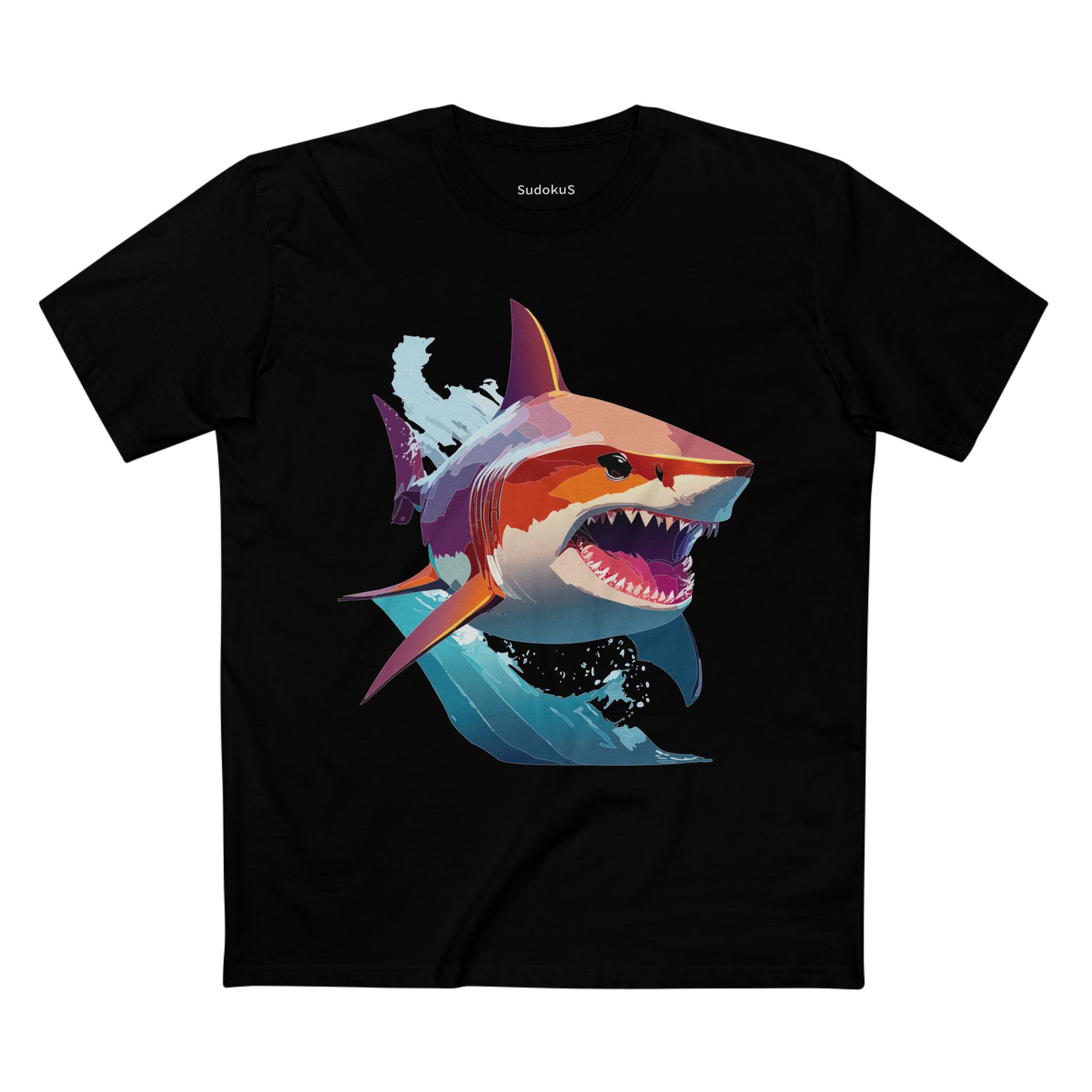 Animal Shirt, Shark Shirt - SudokuS