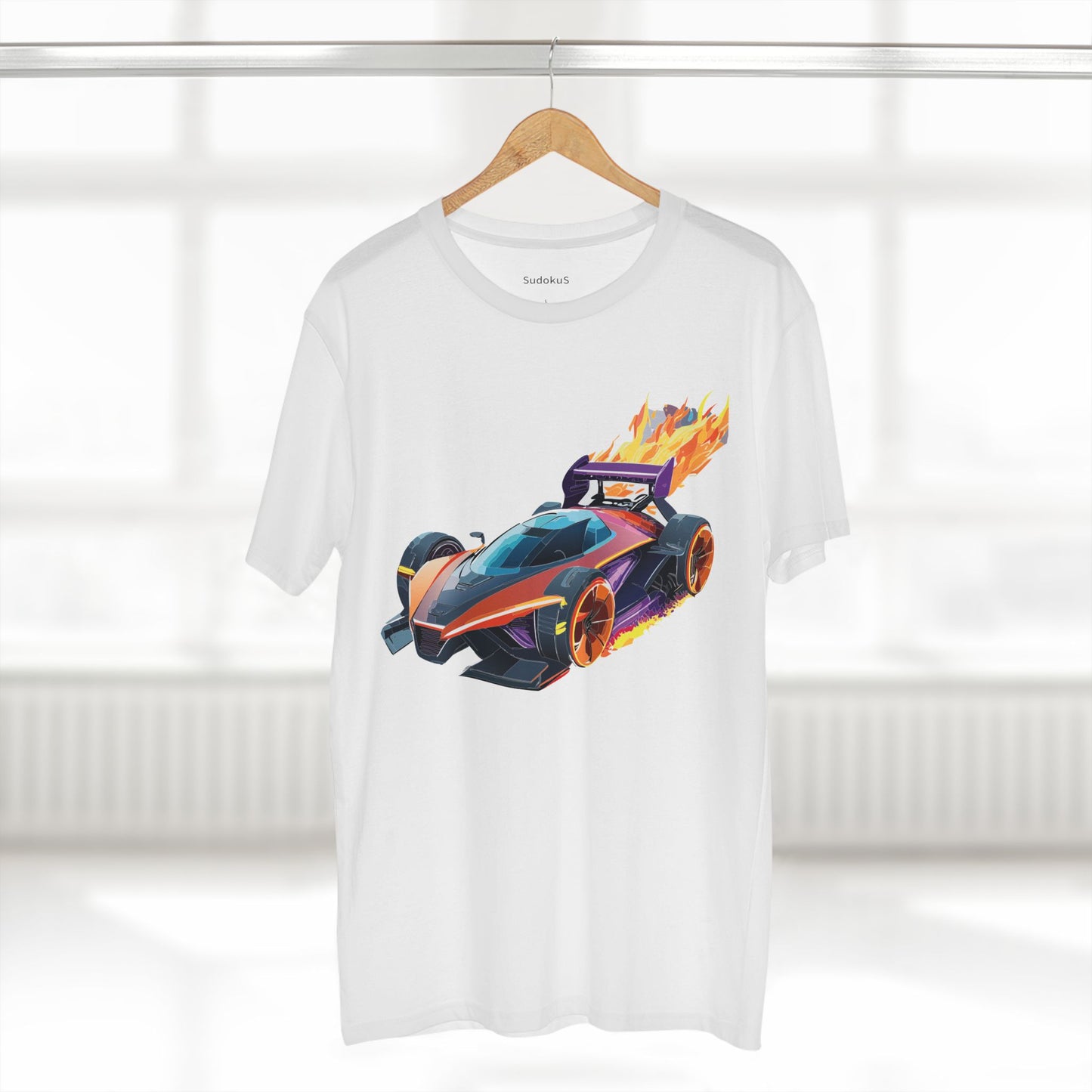 Hot Wheels Car Shirt Unisex Premium Cotton Tee With Unique Car Art Design For Auto Enthusiasts