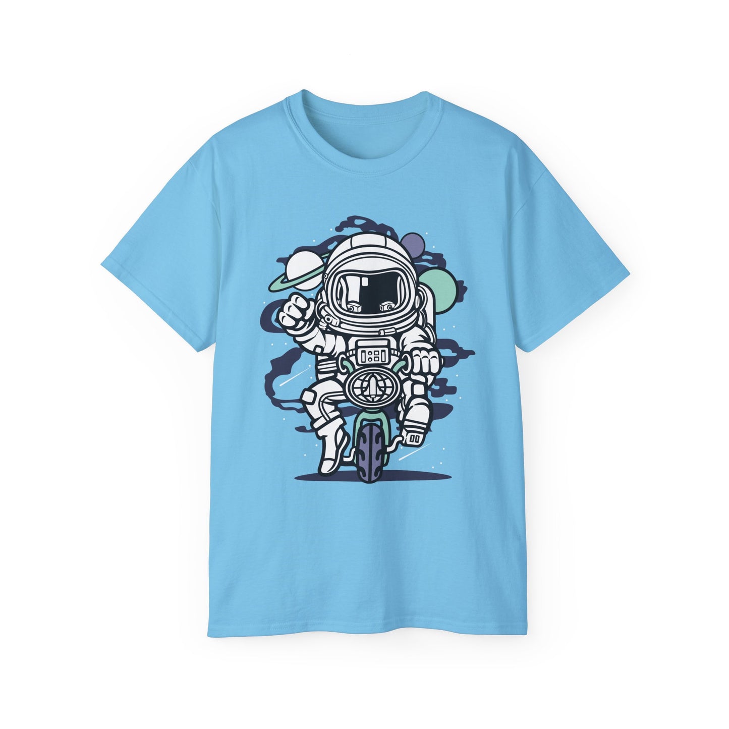 Astronaut Tee Shirt, Astronaut Graphic T‑Shirt, Cartoon Graphic T-Shirt, Art Design Shirt, Cosmos Tee Shirts 6